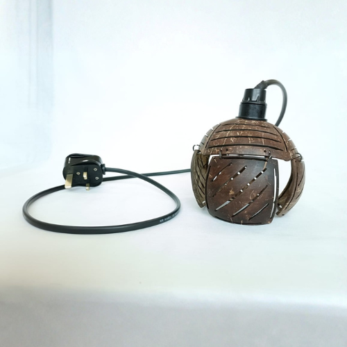 Coconut Shell Lamp Shade